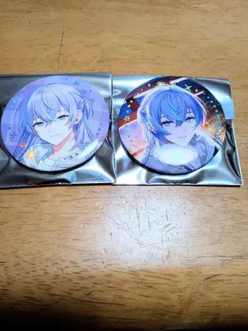 니지산지 윈터 데이트 2025 캔뱃지 2개 세트 호시미치 쇼 a