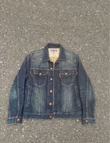 y2k 00s archive c-boy denim jacket blue
