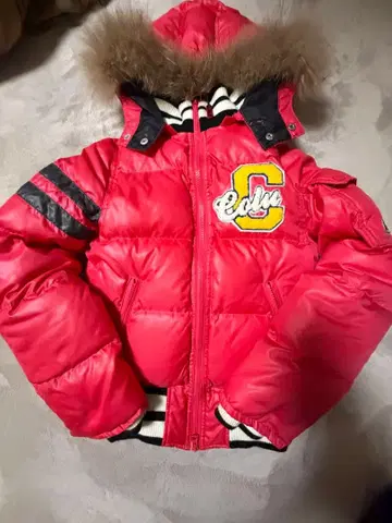 COANDLU 레드 다운 자켓 S