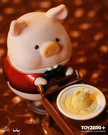 Lulu 아기 돼지 pigchelin 지정 serving time