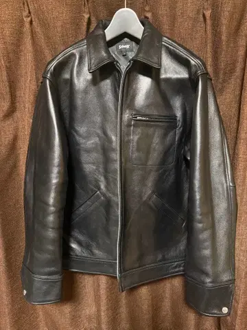 schott 가죽 트래커 자켓 L