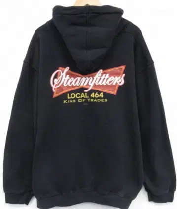 베이사이드 3XL 후드티 USA 제조