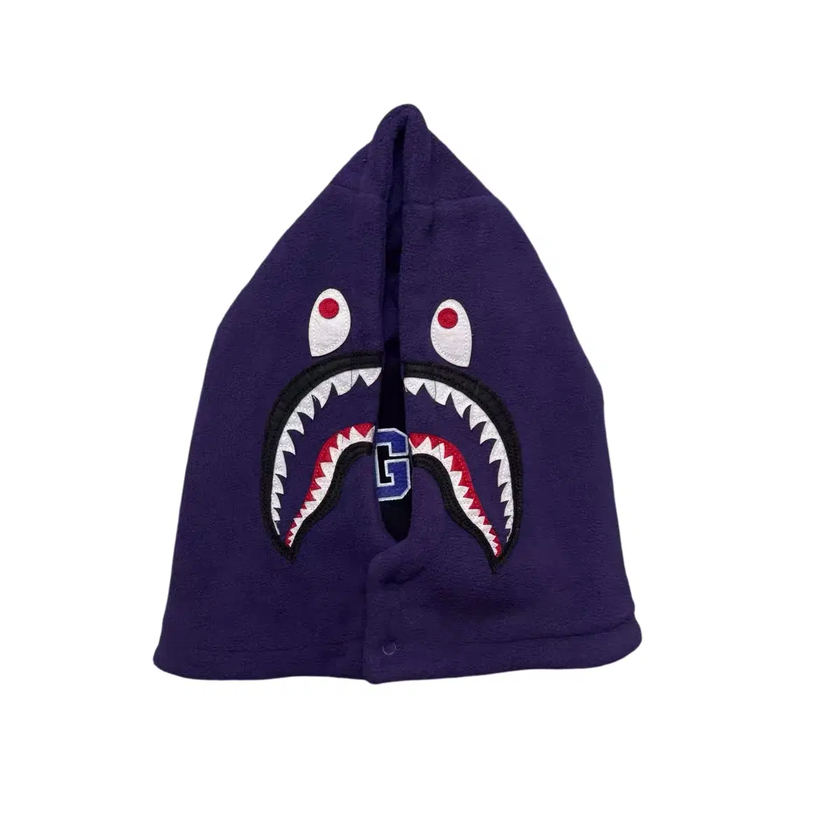 Purple Bape Shark Neck Warmer Purple Bape Shark Hoodie Mask Neck