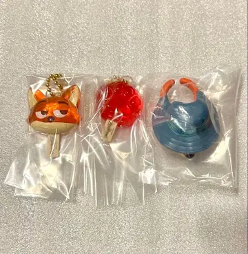 주토피아 캔디 참 패션 반지 닉 캔디