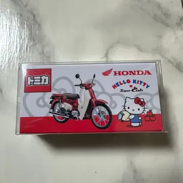 토미카 슈퍼커브 x HELLO KITTY 혼다 오리지널 클리어 케이스