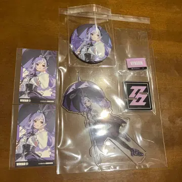 GiGO 한정판 젠레스 존 제로 비비안 빅 아크릴 스탠드 캔뱃지