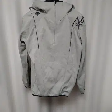 그레이 후드 부착 후드티