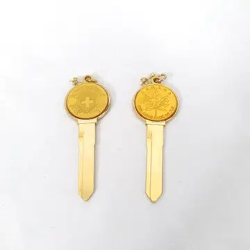 [미사용 새상품] 세상에 하나뿐인 오리지널 키 귀걸이 열쇠 스타일리시