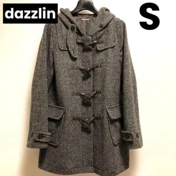 dazzlin 더플 코트 그레이 계열 해리스 트위드 S 사이즈 아우터