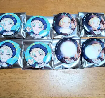 니지산지 윈터 데이트 2025 캔뱃지 8개 세트 히바치 마나