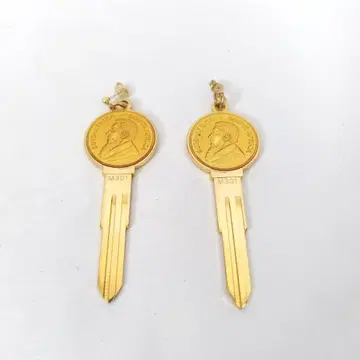 [ 미사용 새상품 ] 세상에 하나뿐인 오리지널 키 귀걸이 열쇠 멋짐