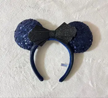 디즈니 머리띠 네이비 할로윈