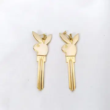 [ 미사용 새상품 ] 세상에 하나뿐인 오리지널 키 귀걸이 열쇠 멋짐
