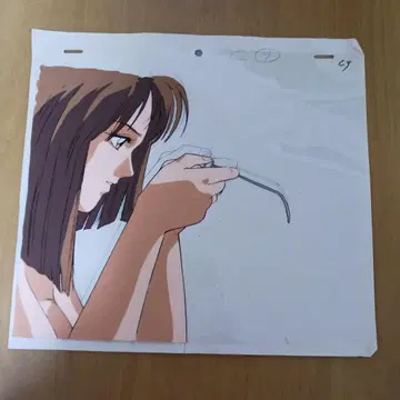 성 미카엘라 학원 표류기 미무라 아이코 애니메이션 셀화