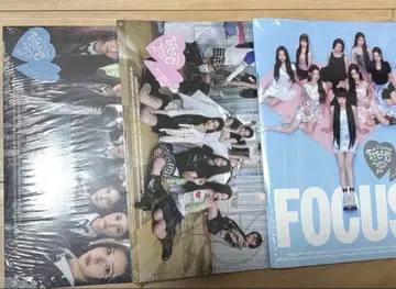 hearts2hearts Focus 앨범 미개봉 새상품 3점 세트