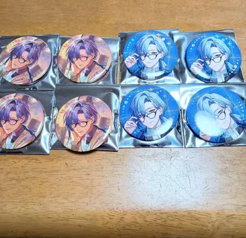 니지산지 윈터 데이트 2025 캔뱃지 8개 세트 밀란 케스트렐