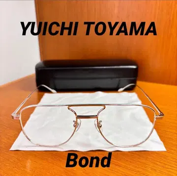 YUICHI TOYAMA Bond 투 브릿지 실버 프레임