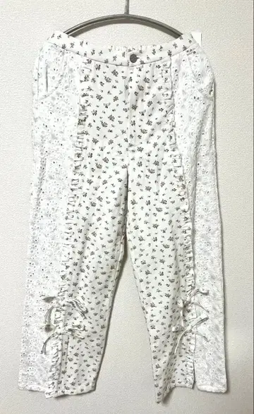 merry jenny 슬릿 레이스 팬츠