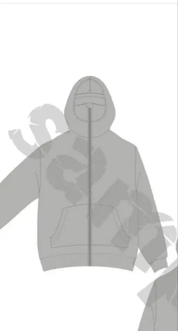 언더 닌자 마리시텐 후드티 M 사이즈