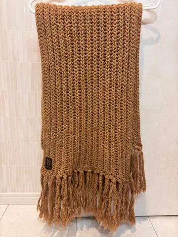 BATONER 프린지 머플러 롱