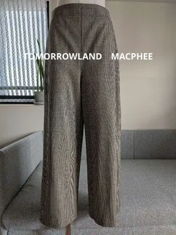 TOMORROWLAND MACPHEE 울 이지 팬츠 슬랙스