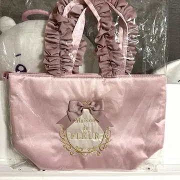 Maison de FLEUR 핑크 핸드백