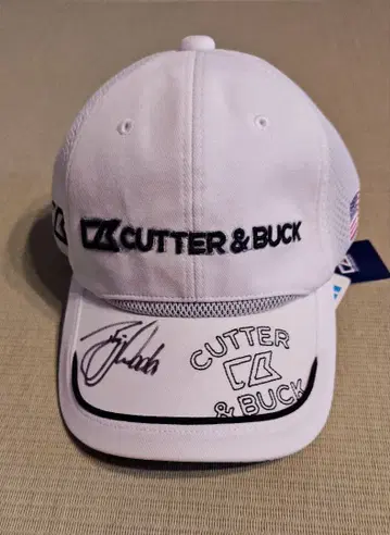 Cutter & Buck 이마다 류지 사인 포함 골프 캡