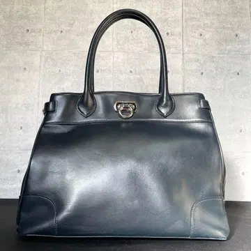 [ 덴하마노 ] den Hamano 클래식 어반 네이비 토트백