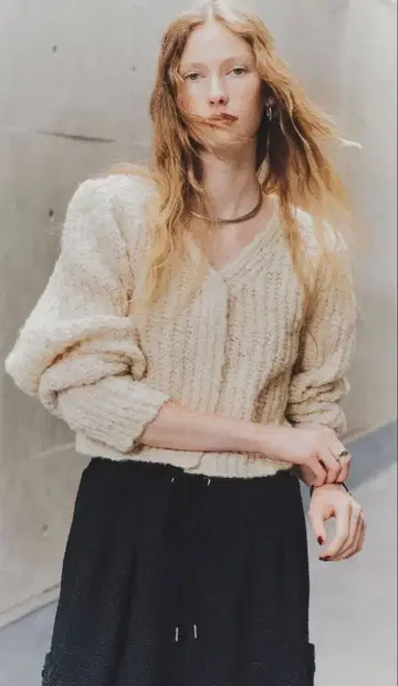 RIVE DROITE [ 앞뒤 2WAY ] 슬라브 볼레로 가디건