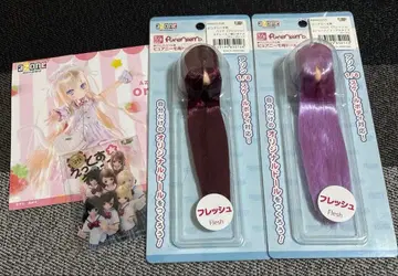 아존 아이돌 퓨어니모용 헤드 프레쉬 퍼플 그레이프 레드