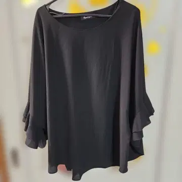 새상품 [ Anne Coquine ] 조젯 레이어 블라우스 ( LL )