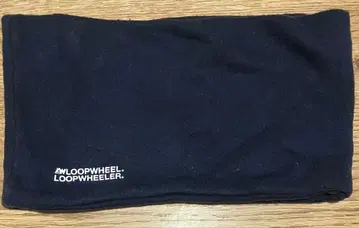 루프 휠러 LOOPWHEELER 넥워머 네이비