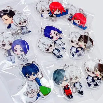 블루 록 나기 세이시로 나기와 함께 아크릴 참 아크릴 키링