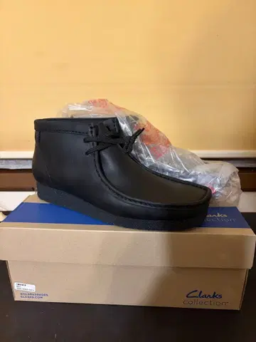 Clarks Shacre Boot 26.5cm Black Leather