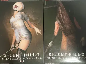 SILENTHILL 2 레드 피라미드 헤드 버블 헤드 간호사 피규어