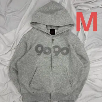 9090 girl OG Logo Zip Hoodie