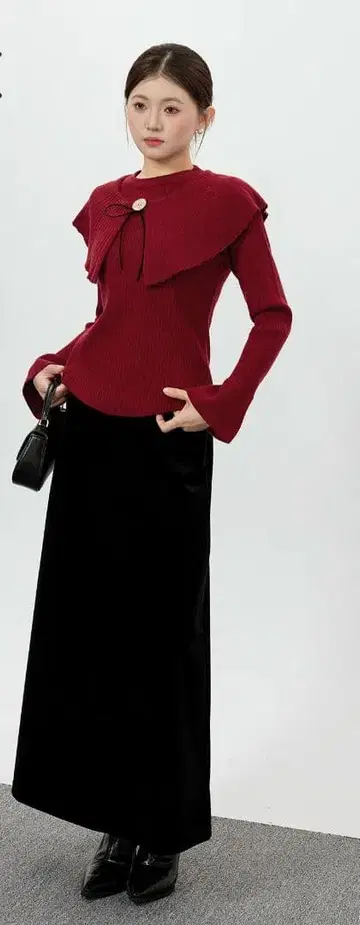 외출용 겨울용 타이트 니트 모임, 데이트에도 대활약