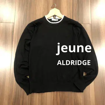 jeune ALDRIDGE 블랙 니트
