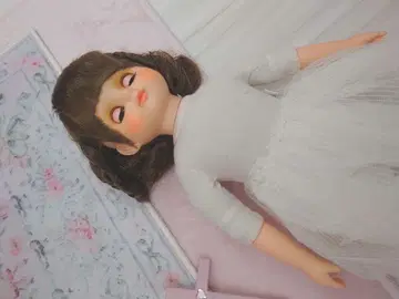 세키구치 페리시아 베일 쓰리 아이 앤티크 인형 빈티지