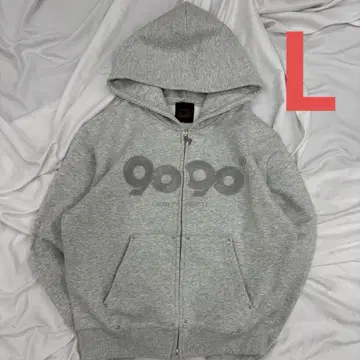 9090 girl OG Logo Zip Hoodie