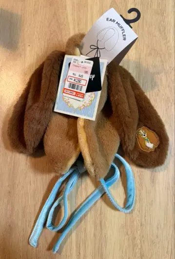 완판템 미사용 새상품 귀달이 이어머플러 나나 kaho 디즈니