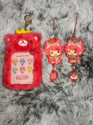 스토푸리 리이누 군 카드 케이스 러버 마스코트 3종 세트