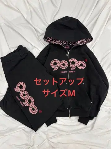 9090 OG 로고 셋업 블랙 size M