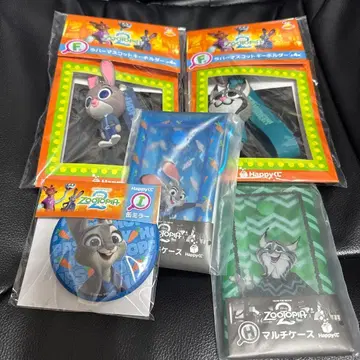 주토피아2 해피 복권 5종 세트