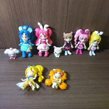 프리큐어 피규어 8체 세트