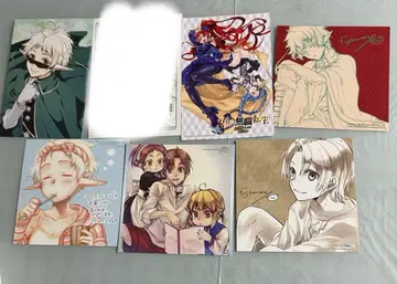 무직전생 엽서 미니 색지 세트