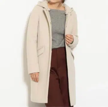 그린 레이블 릴랙싱 2WAY 노카라 후드 코트