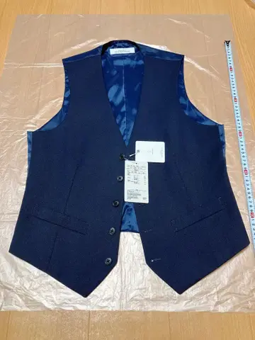 네이비 수트 베스트 워셔블