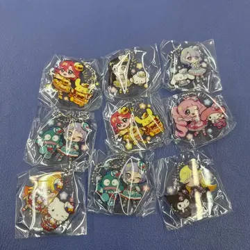 비밀의 아이프리 x 산리오 아크릴 키링 9개 세트