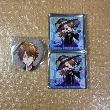 타카다 마을 타카다 마을 교역소 메야 하트 캔뱃지 할로윈 캔 마그넷